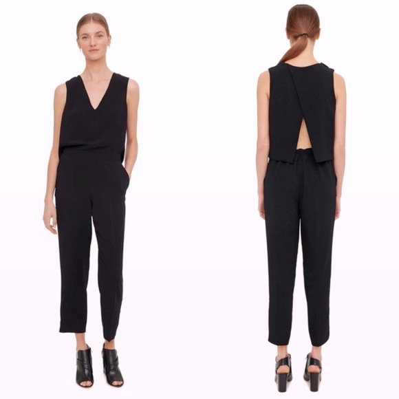 Club Monaco Pants - Club Monaco Lilias open back jumpsuit